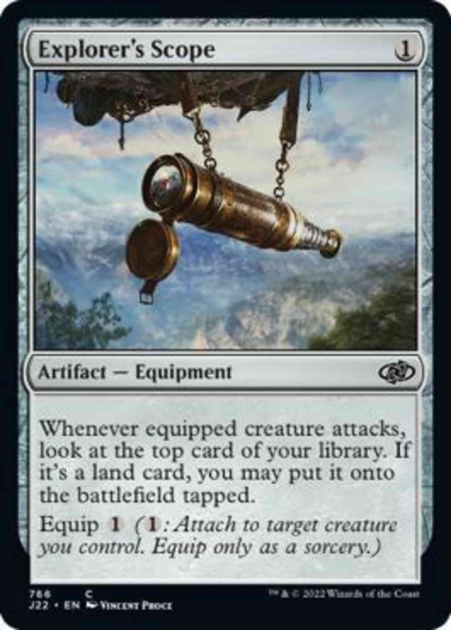 Explorer's Scope [766] [Jumpstart 2022] [Non-Foil]