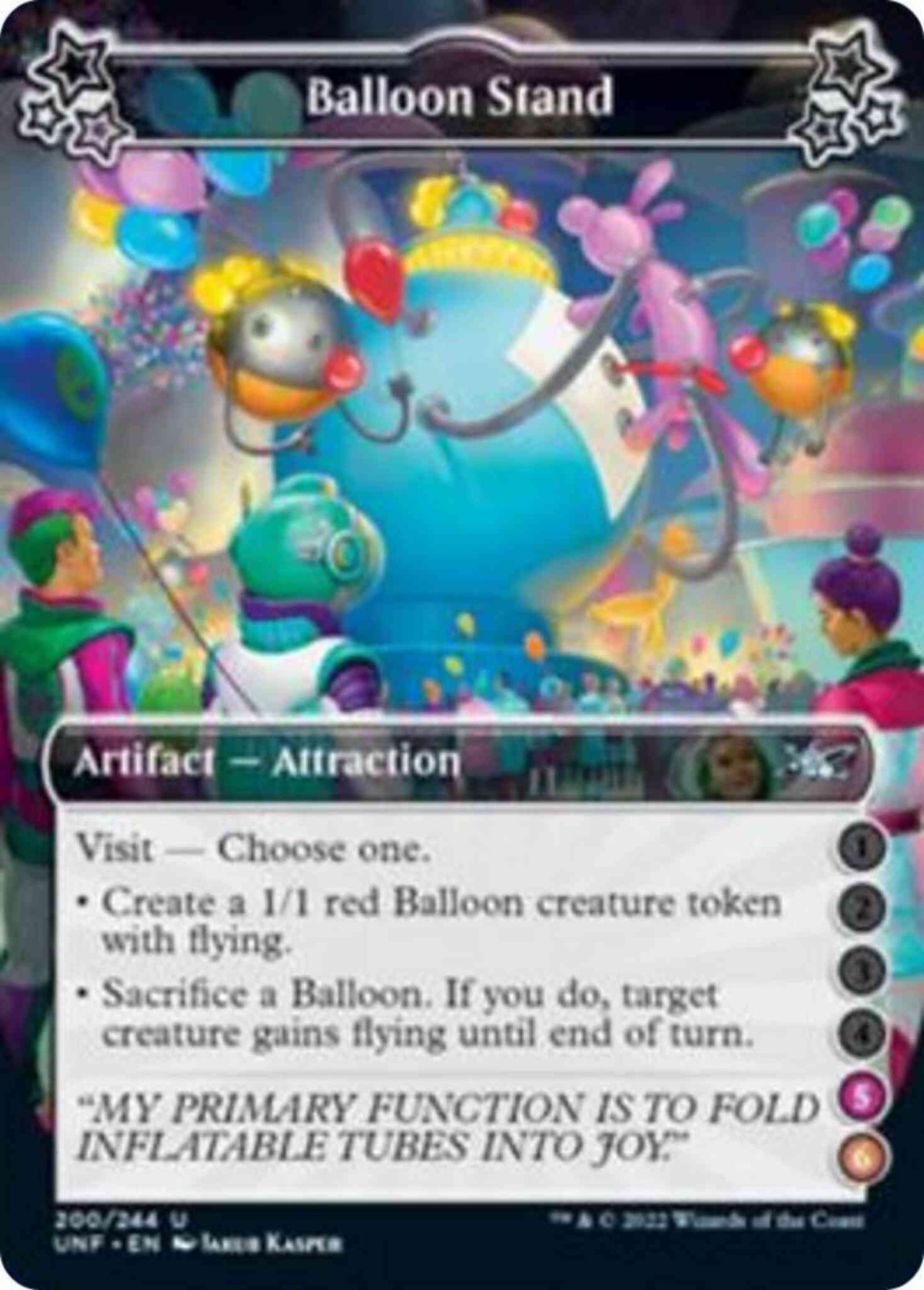 Balloon Stand (5/6) [200d] [Borderless] [Unfinity] [Non-Foil]