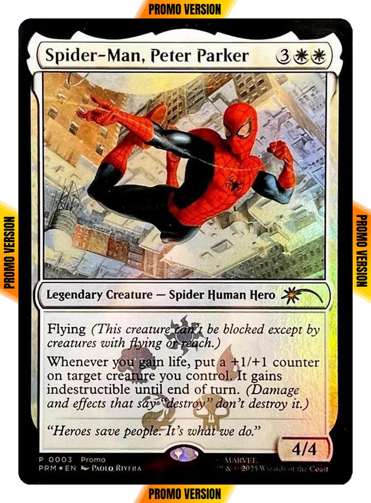 Spider-Man, Peter Parker [2026-09] [PRM-0003] [Media and Collaboration Promos] [Foil]