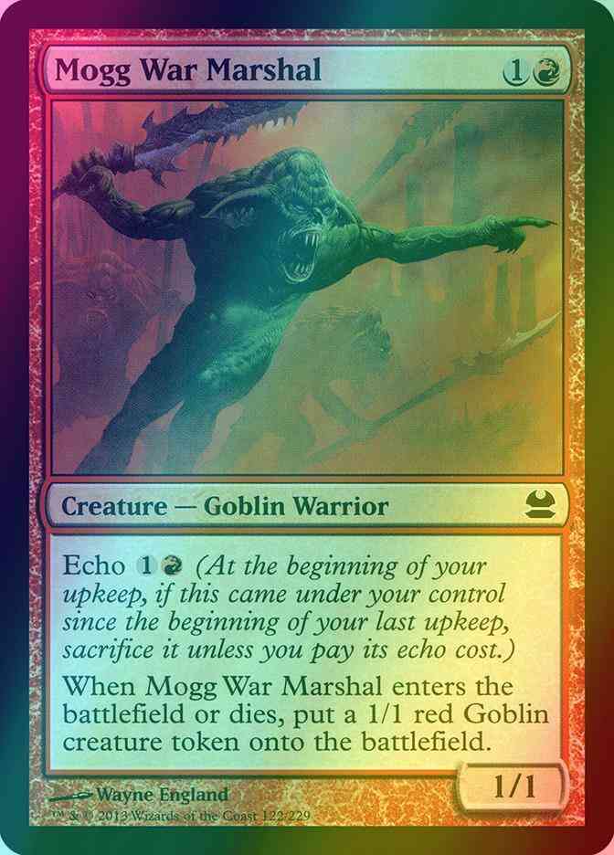Mogg War Marshal [122] [Modern Masters] [Foil]