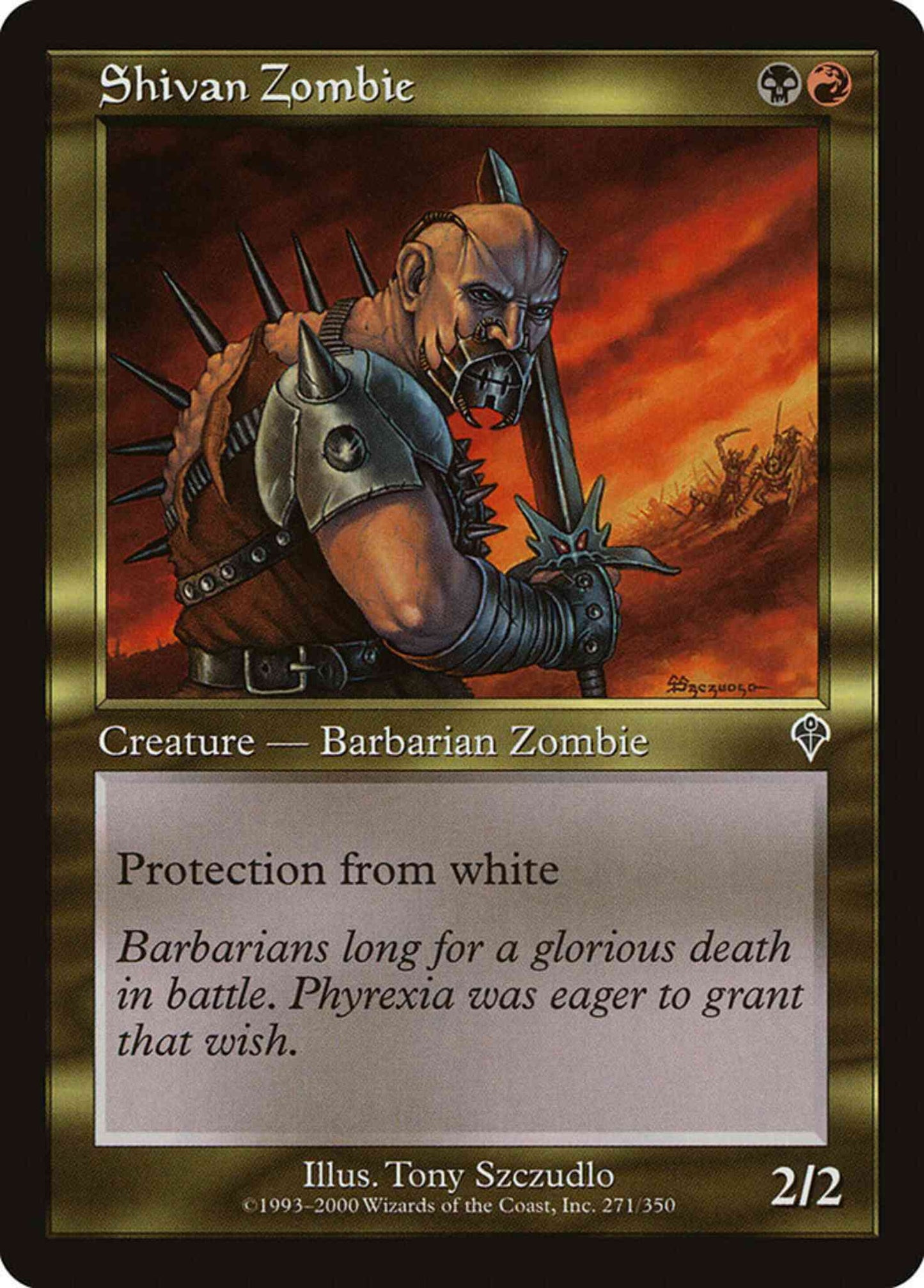 Shivan Zombie [271] [Invasion] [Non-Foil]