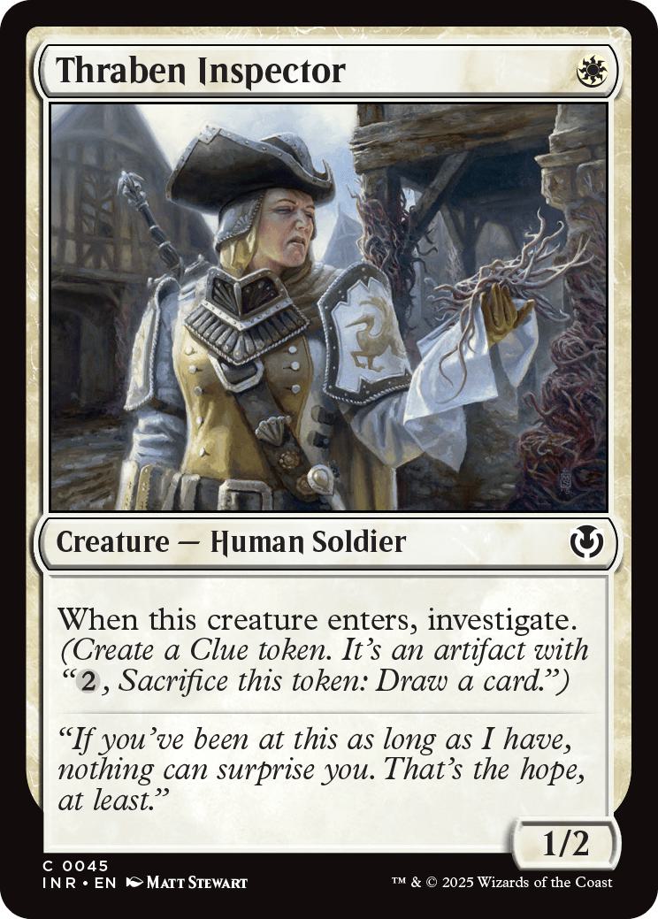 Thraben Inspector [45] [Innistrad Remastered] [Non-Foil]