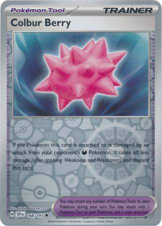 Colbur Berry - 168/191 - Uncommon [sv08-168] [Reverse Holo]