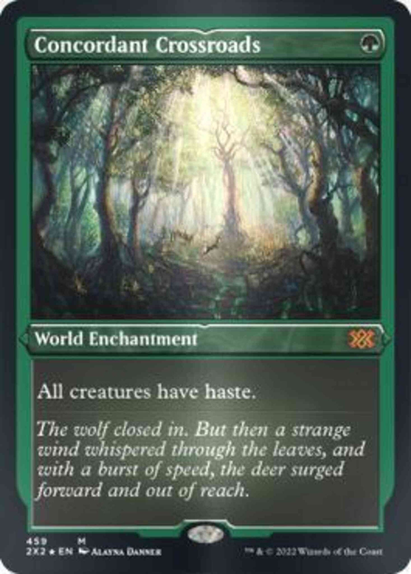 Concordant Crossroads [459] [Double Masters 2022] [Etched Foil]