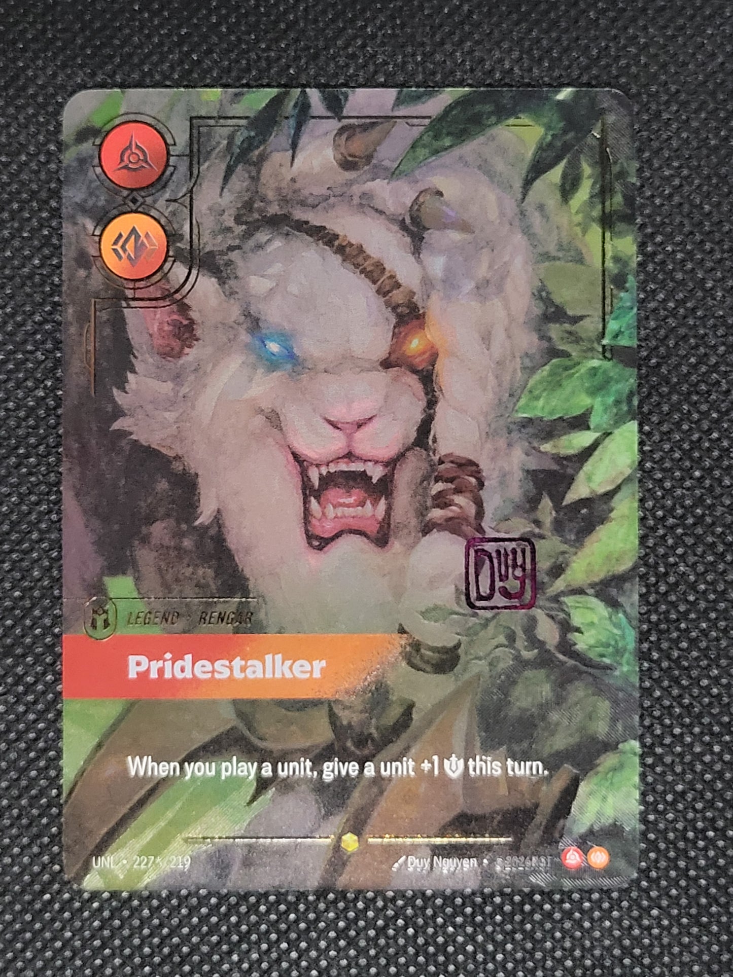 Pridestalker (Rengar) — Signature|Foil — ID 19226