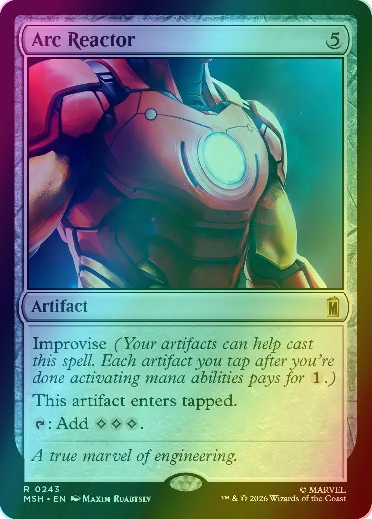 Arc Reactor [243] [Marvel Super Heroes] [Foil]