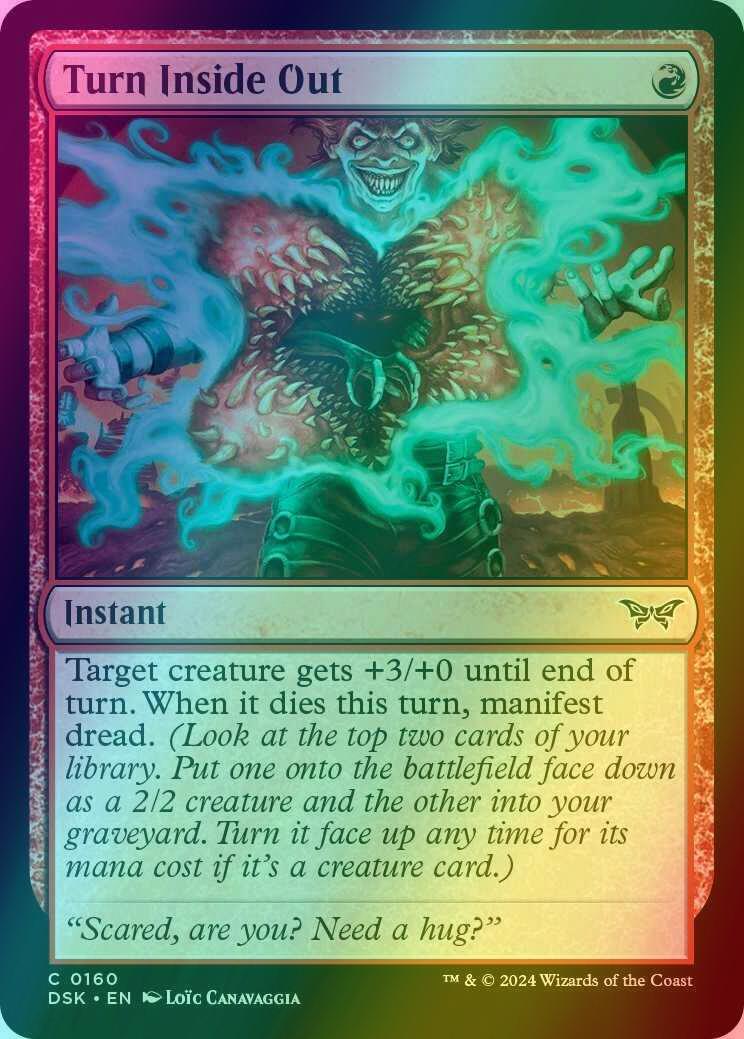 Turn Inside Out [160] [Duskmourn: House of Horror] [Foil]