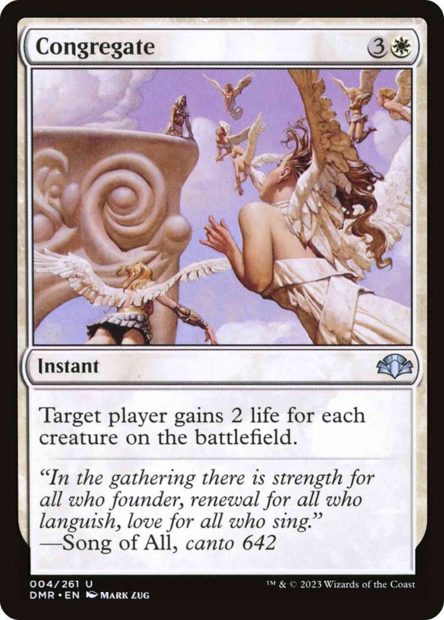 Congregate [4] [Dominaria Remastered] [Non-Foil]