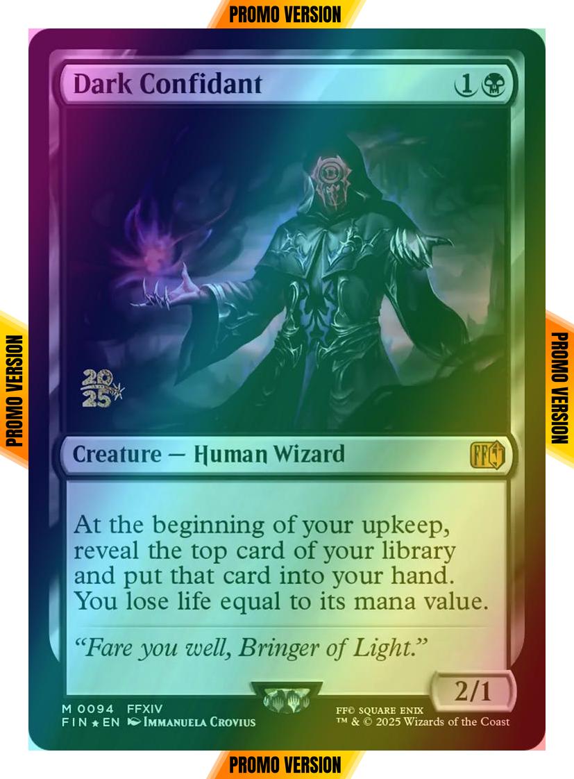 Dark Confidant [94s] [Prerelease] [FINAL FANTASY: Promos] [Foil]