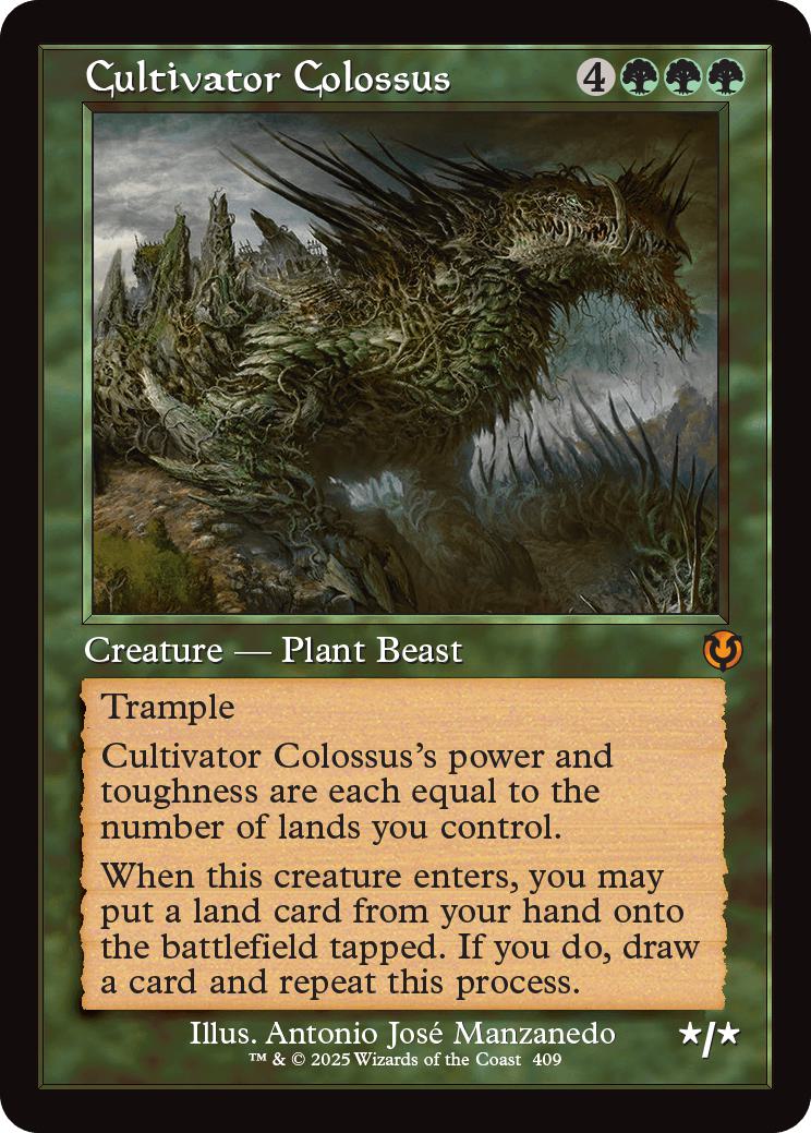 Cultivator Colossus [409] [Retro Frame] [Innistrad Remastered] [Foil]