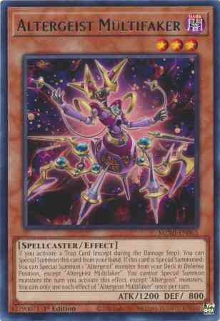 Altergeist Multifaker - MZMI-EN065 - Rare - 1st Edition