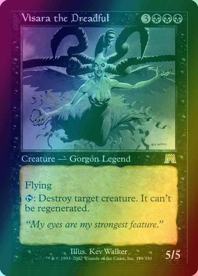 Visara the Dreadful [179] [Onslaught] [Foil]