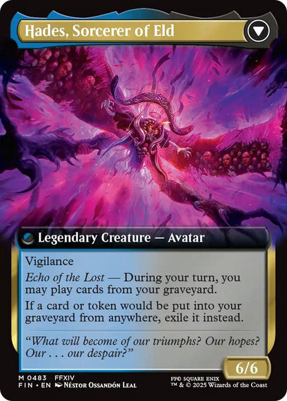 Emet-Selch, Unsundered // Hades, Sorcerer of Eld [483] [Extended Art] [FINAL FANTASY] [Non-Foil]