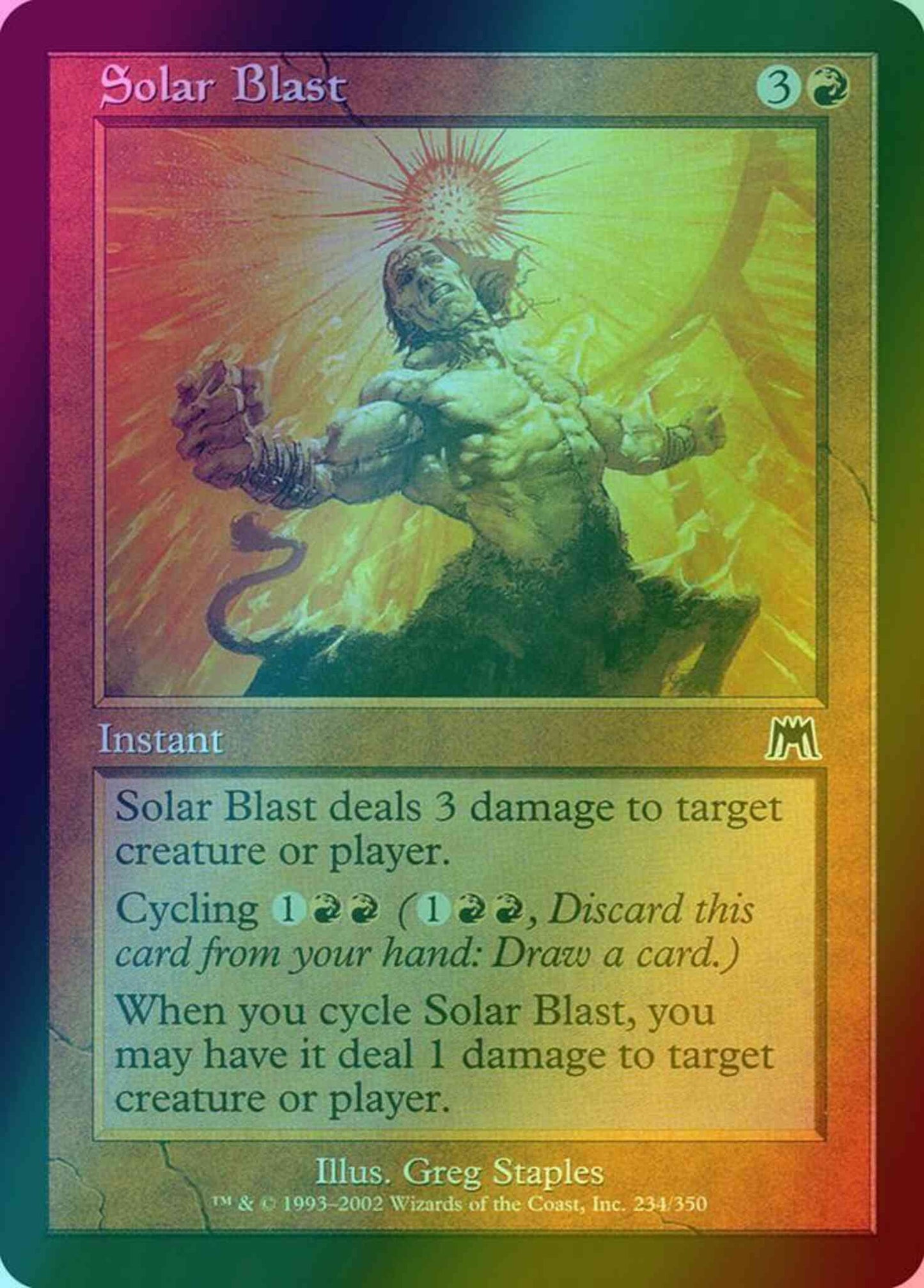 Solar Blast [234] [Onslaught] [Foil]