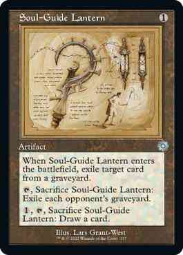 Soul-Guide Lantern [117] [Retro Frame] [Schematic] [The Brothers' War Retro Artifacts] [Non-Foil]