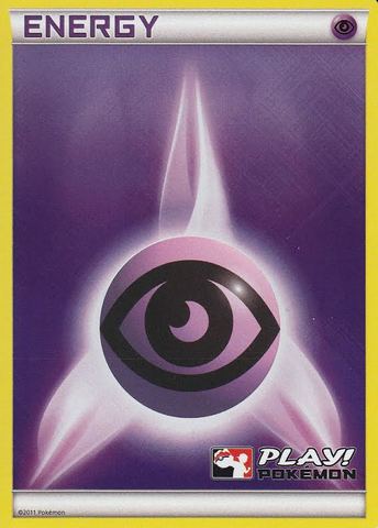 Psychic Energy - 2011 Crosshatch Holo Play! Pokemon Promo [Reverse Holo]