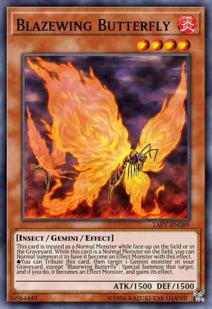 Blazewing Butterfly - LDK2-ENJ18 - Common - 1st Edition