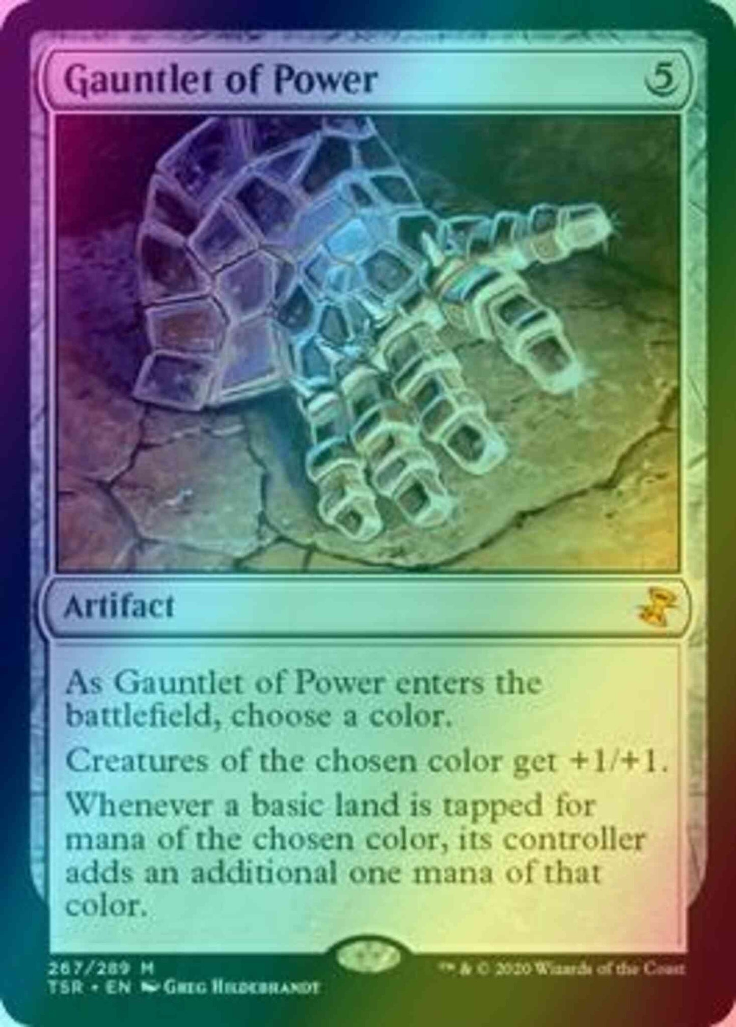 Gauntlet of Power [267] [Time Spiral Remastered] [Foil]