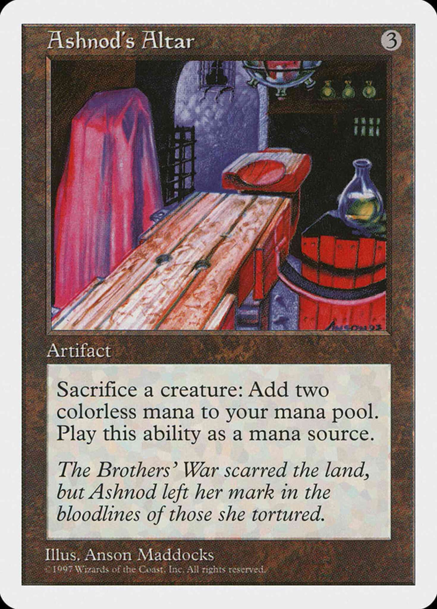 Ashnod's Altar [349] [Fifth Edition] [Non-Foil]