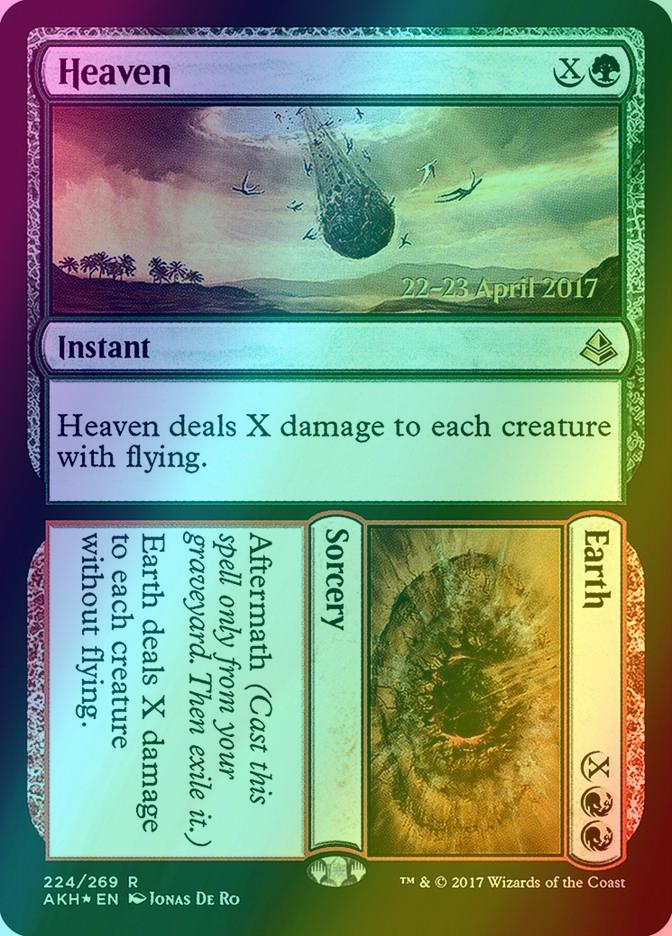 Heaven // Earth [224s] [Amonkhet Promos] [Foil]