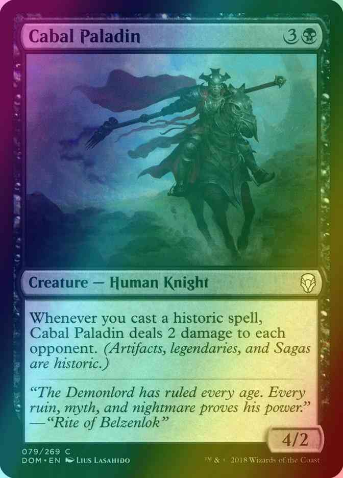 Cabal Paladin [79] [Dominaria] [Foil]