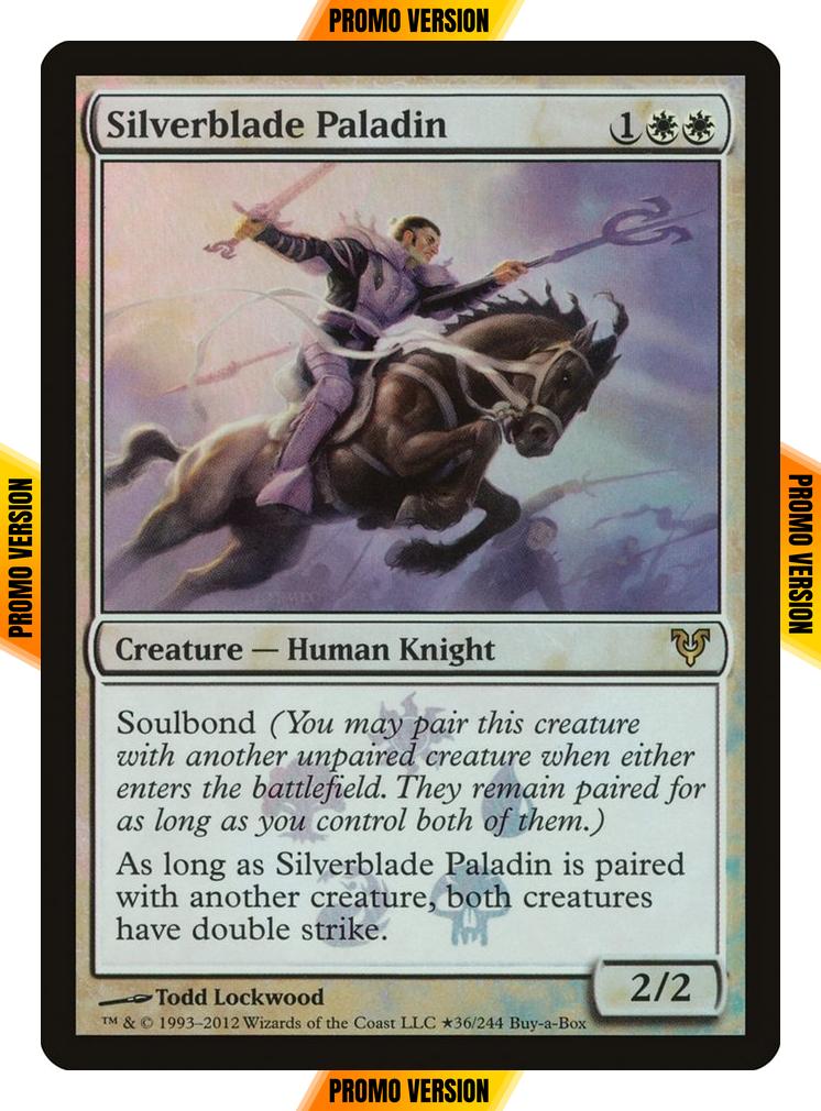 Silverblade Paladin [S36] [Avacyn Restored Promos] [Foil]