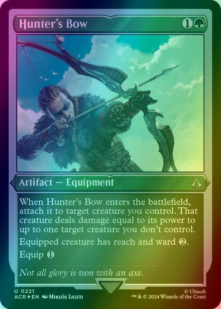Hunter's Bow [221] [Assassin's Creed] [Etched Foil]