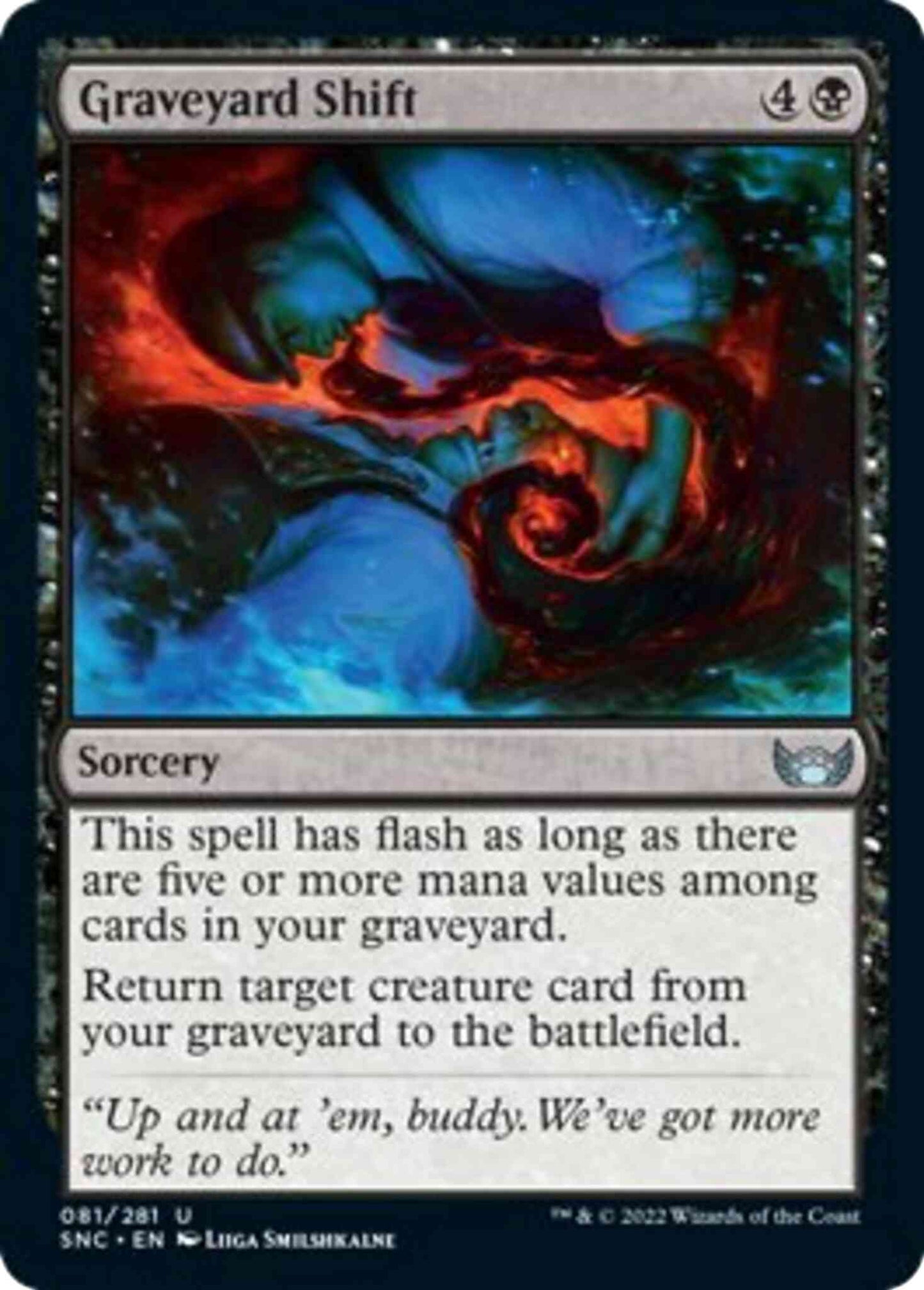 Graveyard Shift [81] [Streets of New Capenna] [Non-Foil]