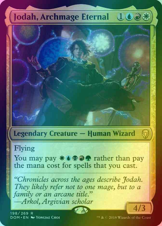 Jodah, Archmage Eternal [198] [Dominaria] [Foil]