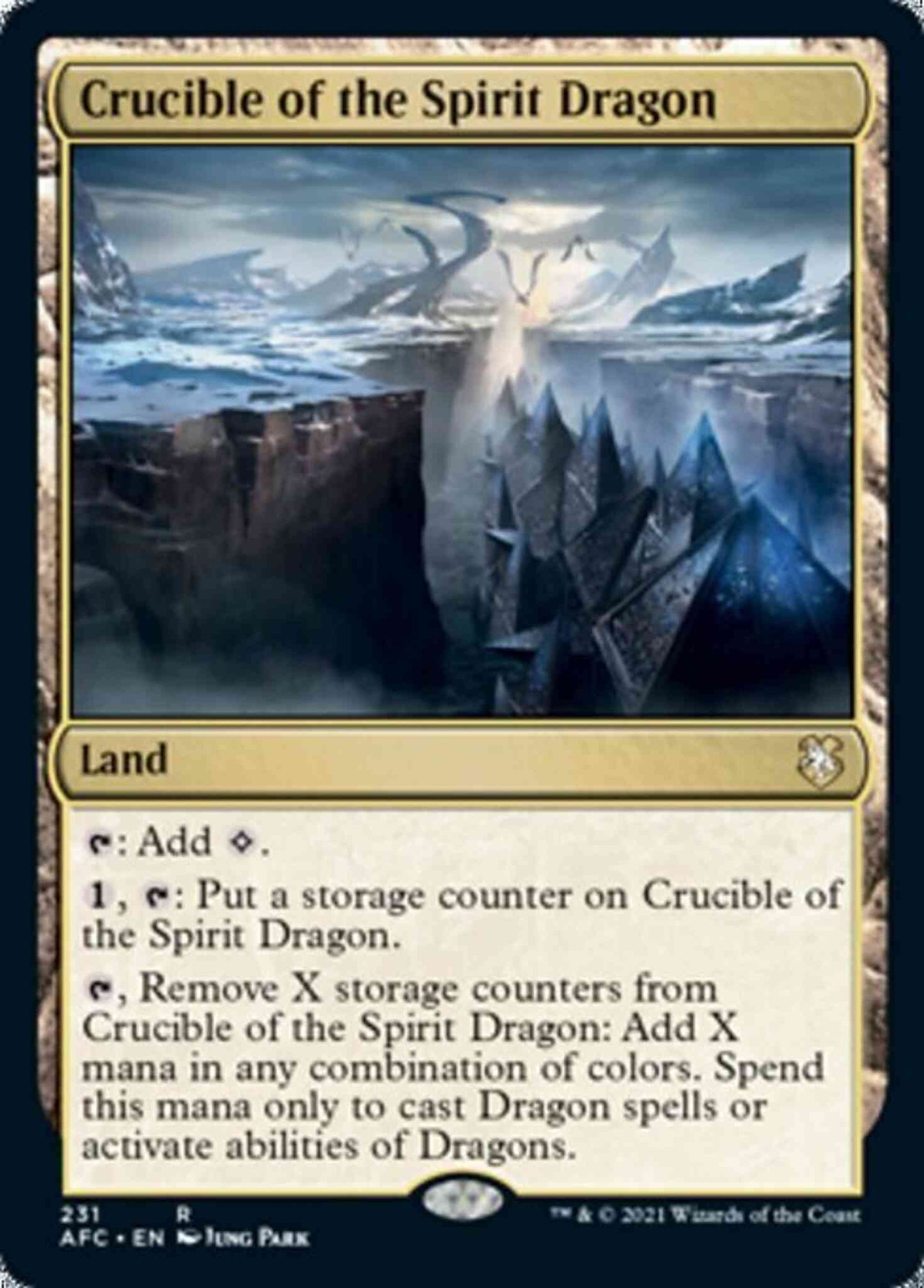 Crucible of the Spirit Dragon [231] [Adventures in the Forgotten Realms Commander] [Non-Foil]