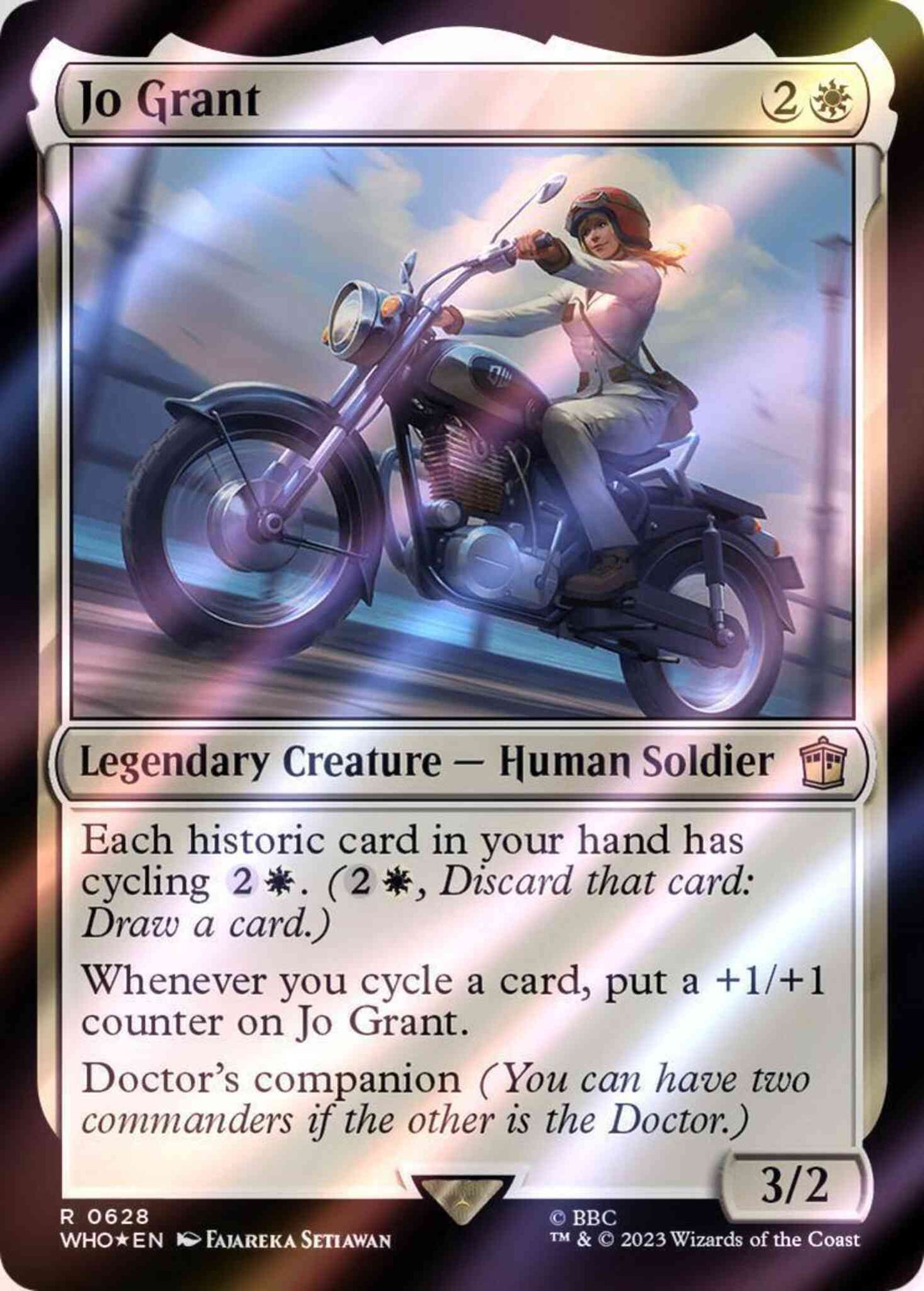 Jo Grant [628] [Universes Beyond: Doctor Who] [Surge Foil]