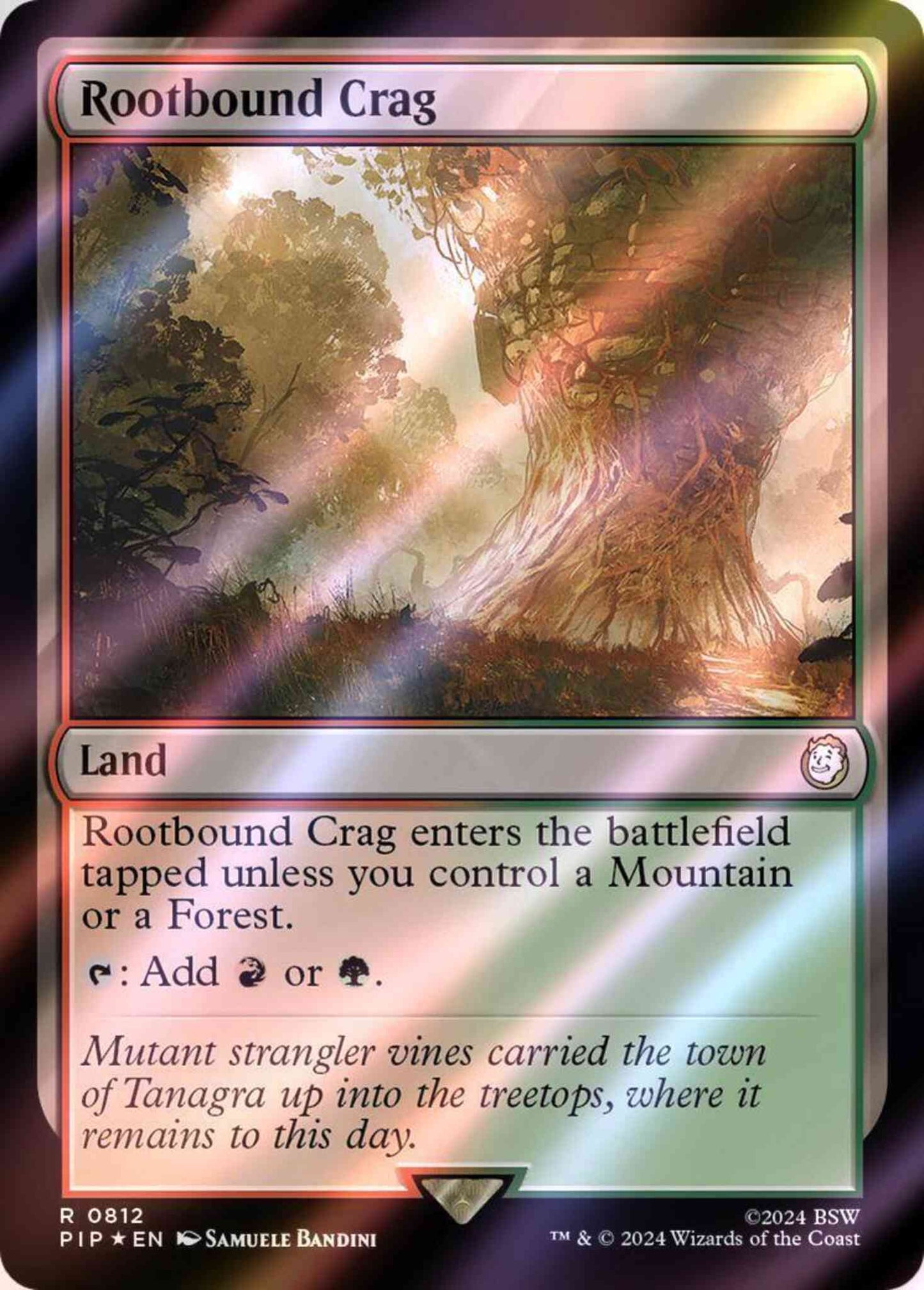 Rootbound Crag [812] [Fallout] [Surge Foil]