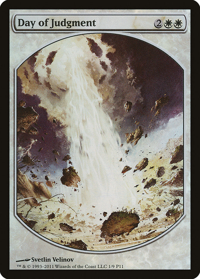 Day of Judgment [Magic Player Rewards 2011] [Foil]