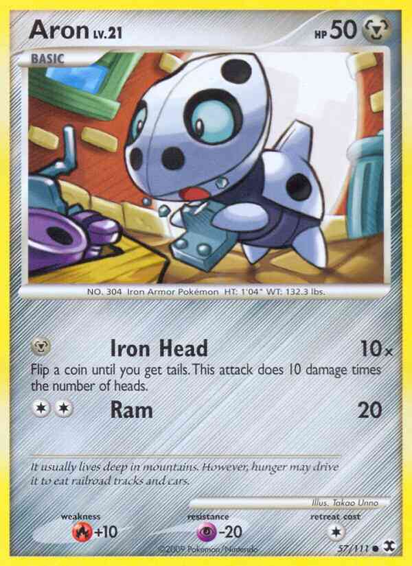 Aron - 57/111 - Common [pl2-57] [Non-Holo]