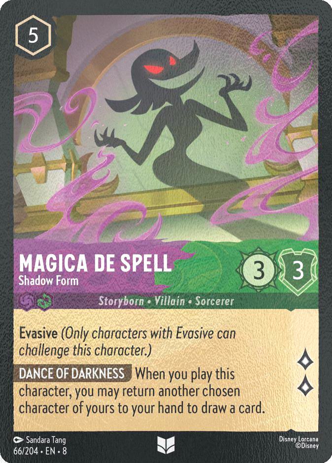 Magica De Spell - Shadow Form - 66/204 [Reign of Jafar] [Cold Foil]