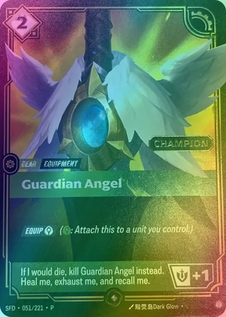 Guardian Angel (Champion) - 051/221 [Riftbound Organized Play Promotional Cards] [Foil]