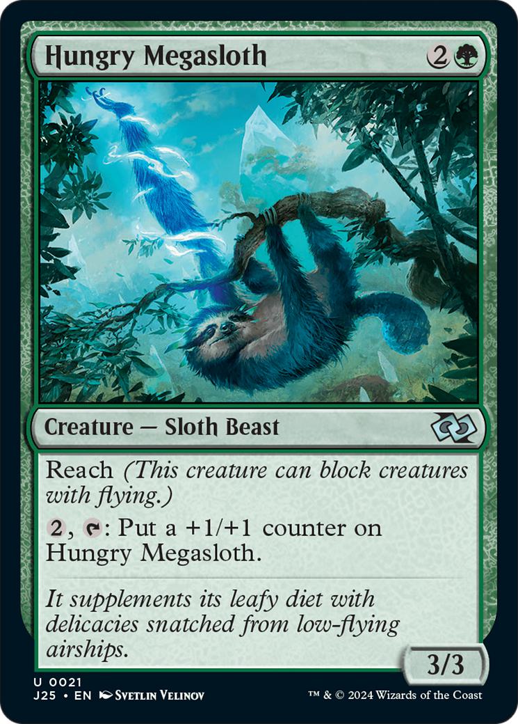 Hungry Megasloth [21] [Foundations: Jumpstart] [Non-Foil]