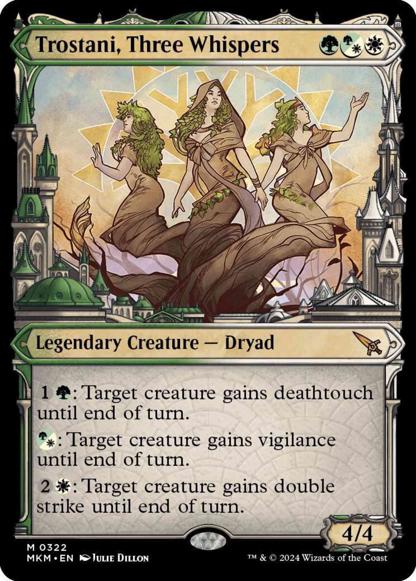 Trostani, Three Whispers [322] [Ravnica City Showcase] [Murders at Karlov Manor] [Non-Foil]