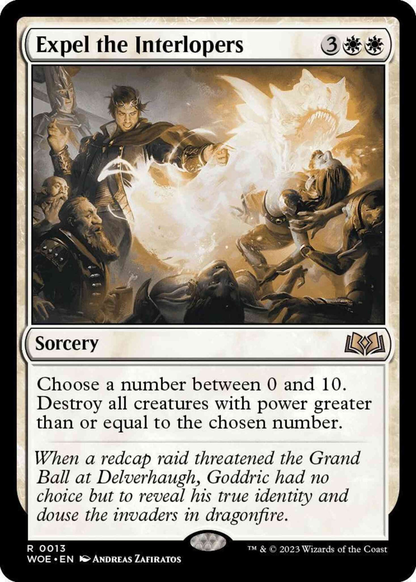 Expel the Interlopers [13] [Wilds of Eldraine] [Non-Foil]