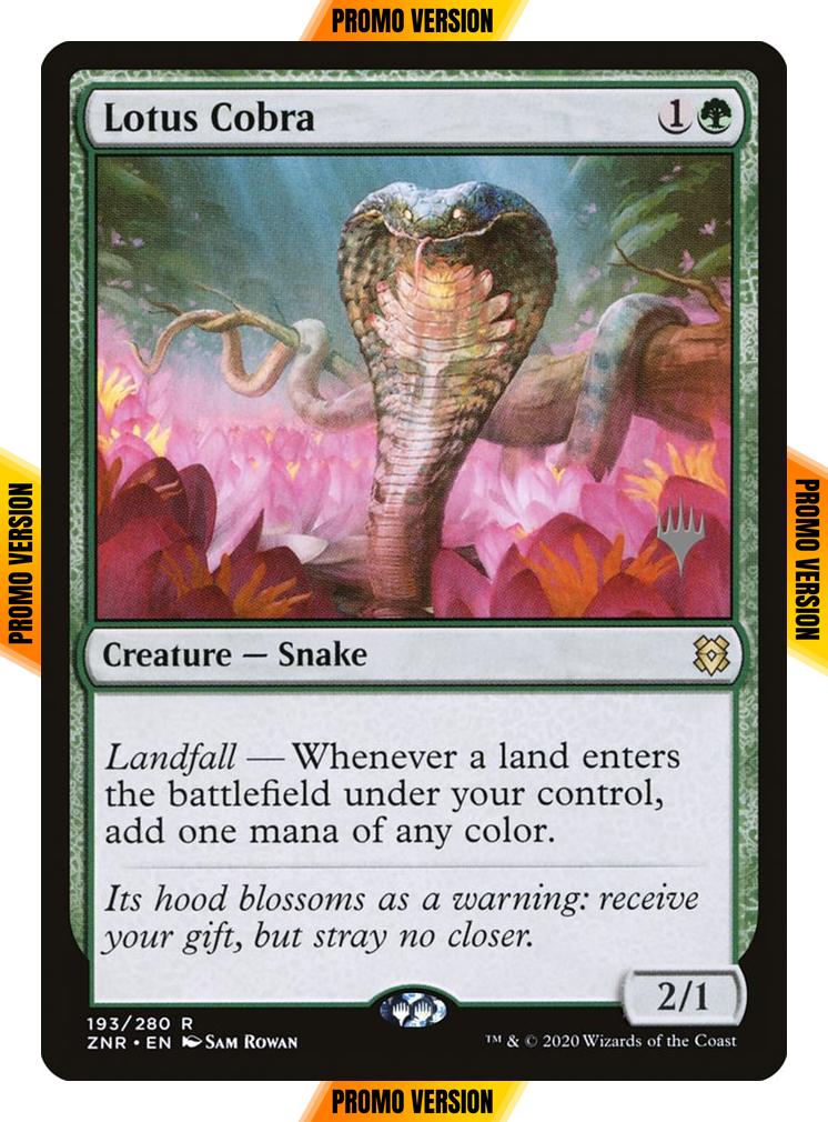 Lotus Cobra [Promo Pack] [193p] [Zendikar Rising Promos] [Non-Foil]