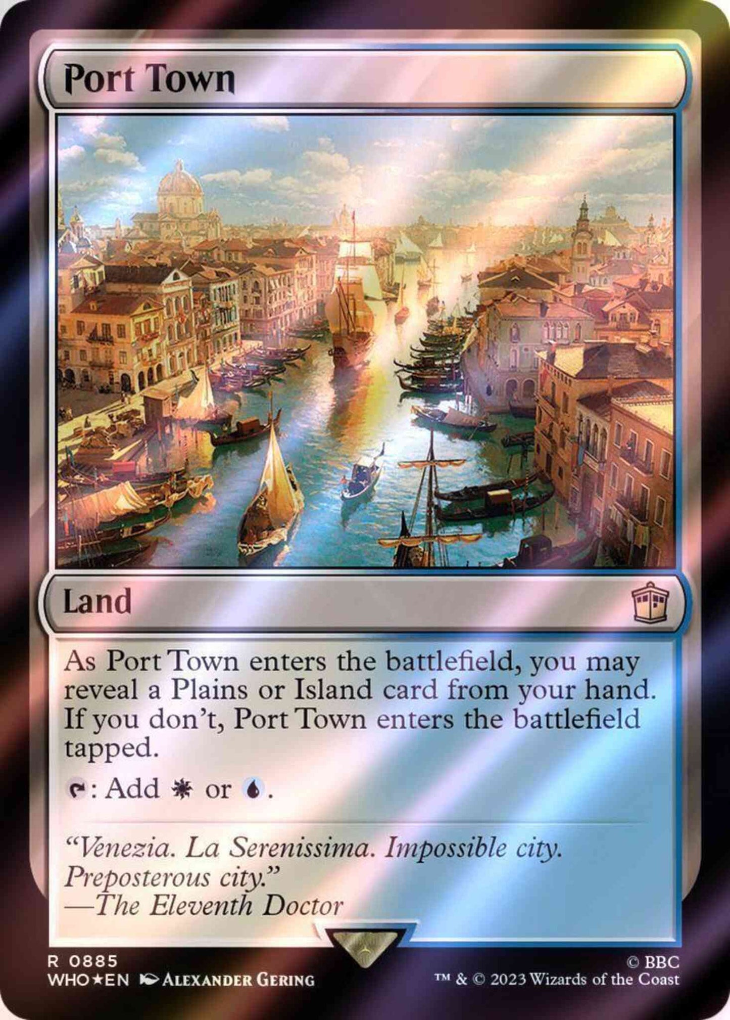 Port Town [885] [Universes Beyond: Doctor Who] [Surge Foil]