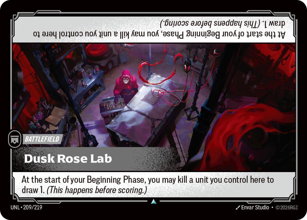 Dusk Rose Lab - 209/219 [Unleashed] [Non-Foil]