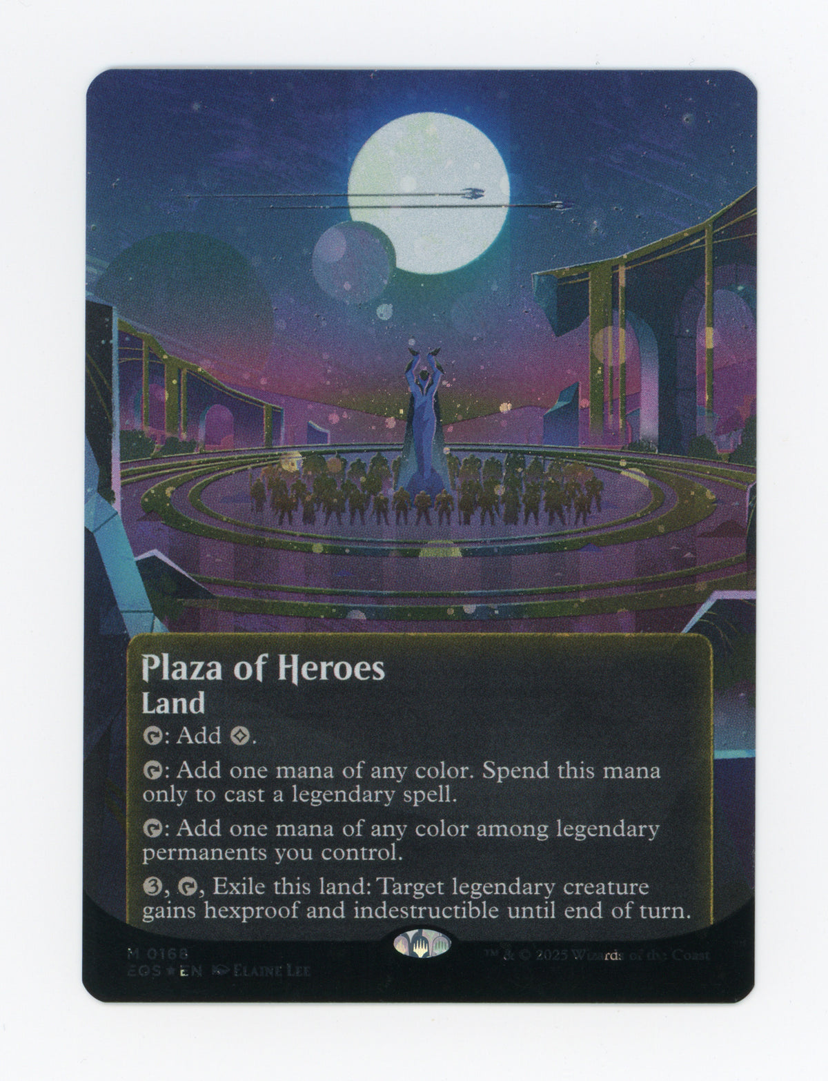Plaza of Heroes — Borderless|Poster|Galaxy Foil — ID 20069