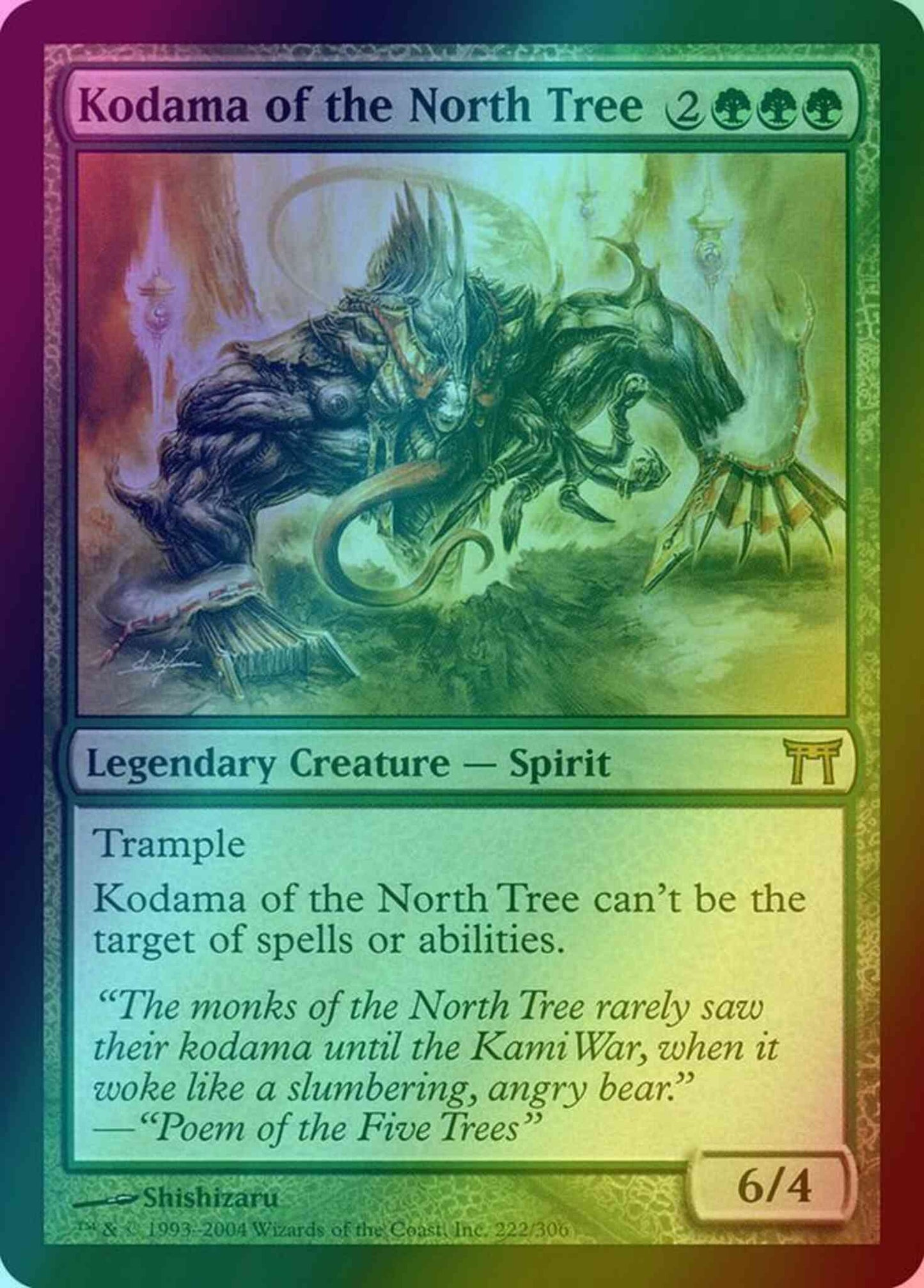 Kodama of the North Tree [222] [Champions of Kamigawa] [Foil]