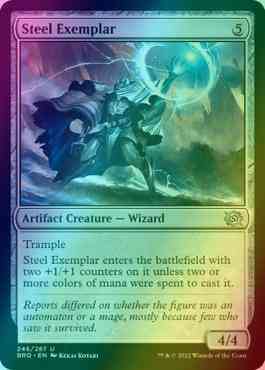 Steel Exemplar [246] [The Brothers' War] [Foil]
