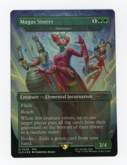 Magus Sisters - Endurance — Borderless|FINAL FANTASY|Foil — ID 19269