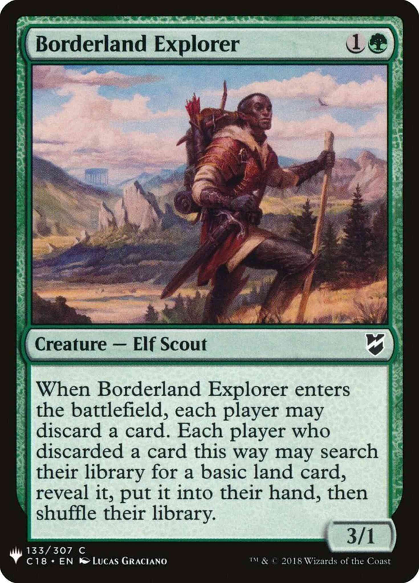 Borderland Explorer [C18-133] [The List] [Non-Foil]