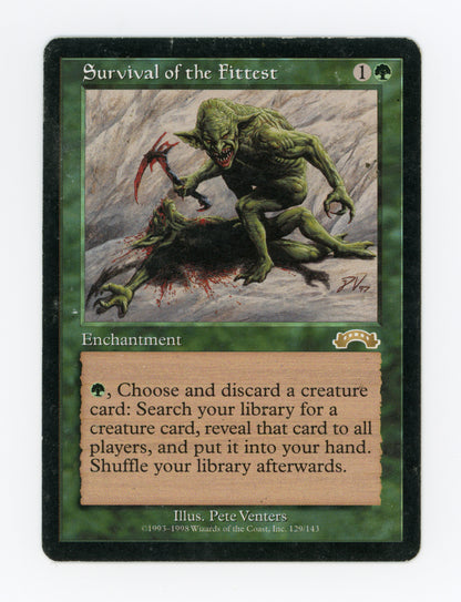 Survival of the Fittest — ID 19901