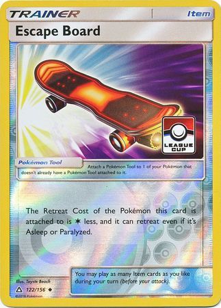 Escape Board - 122/156 - League Cup Promo [Reverse Holo]