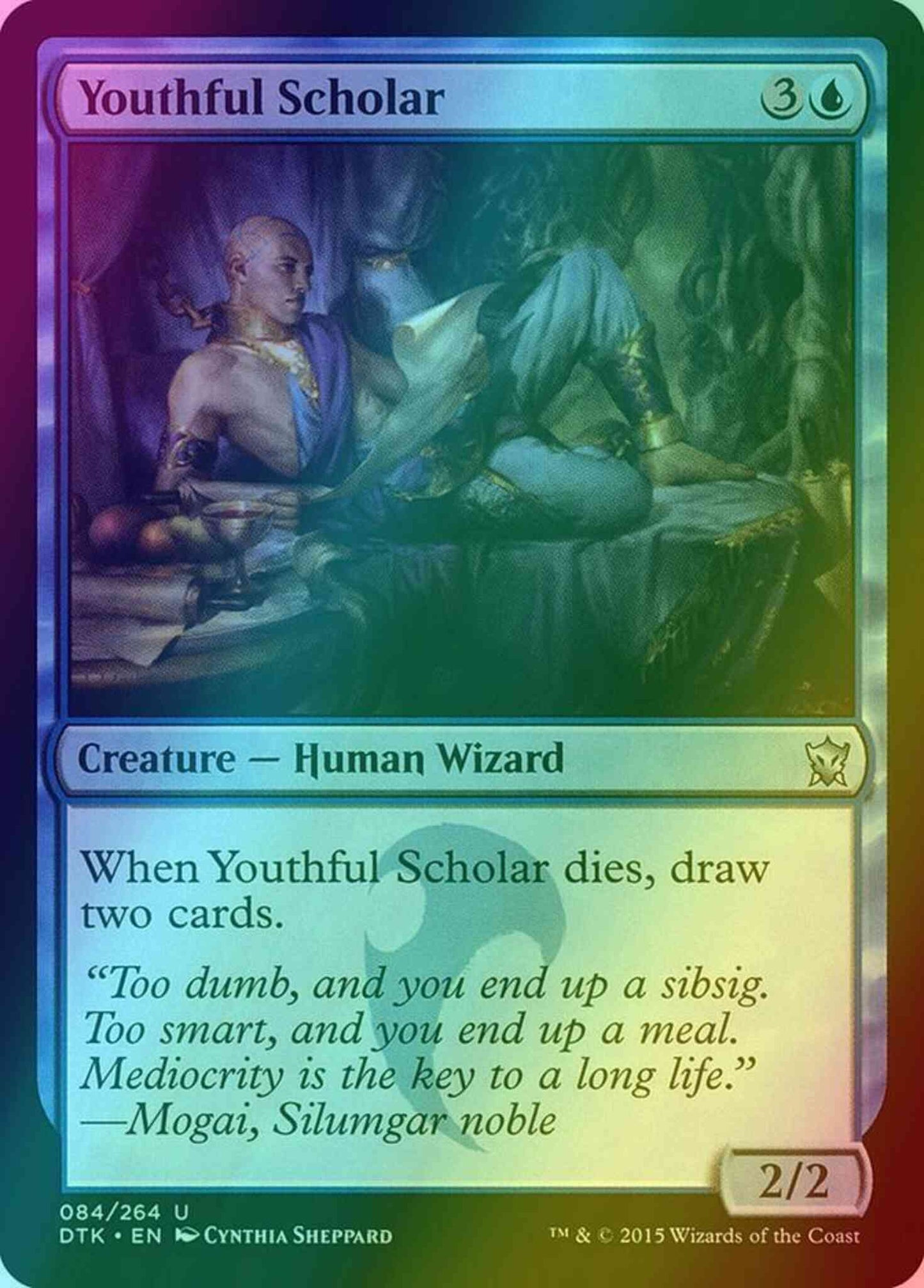 Youthful Scholar [84] [Dragons Of Tarkir] [Foil]